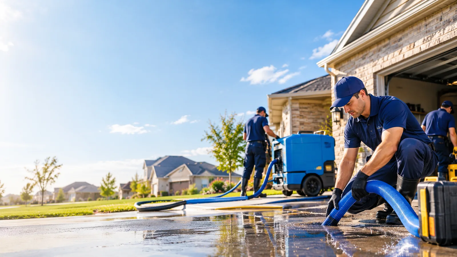 Sewage Crawl Space Cleanup in Colfax, NC